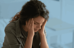 Woman with Headache