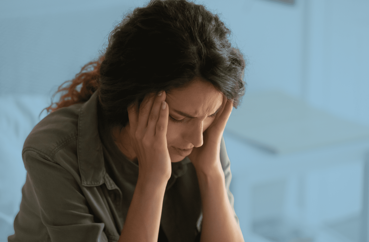 Woman with Headache